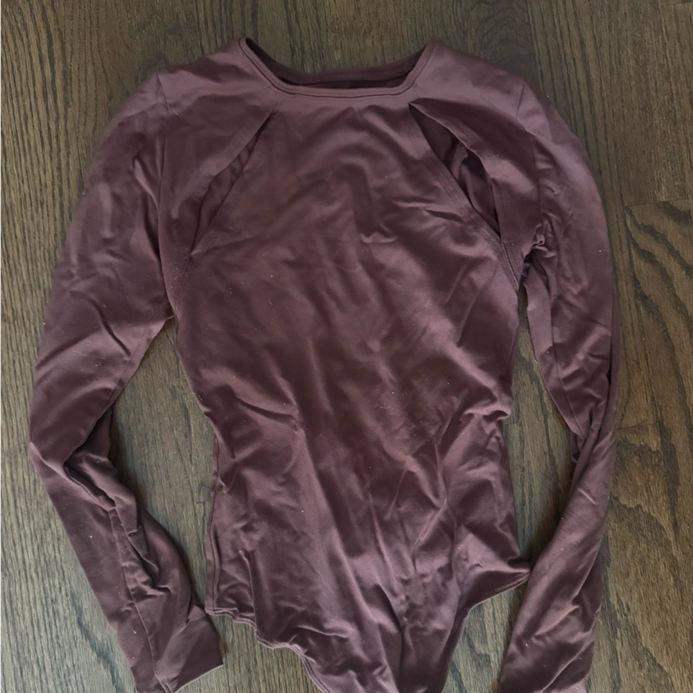 Abercrombie & Fitch Soft A&F Collection Top in Deep Brown